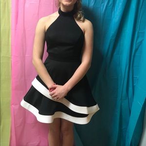Black and White Jodi Kristopher dress